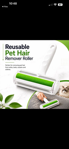 Reusable pet hair remover - reusable,